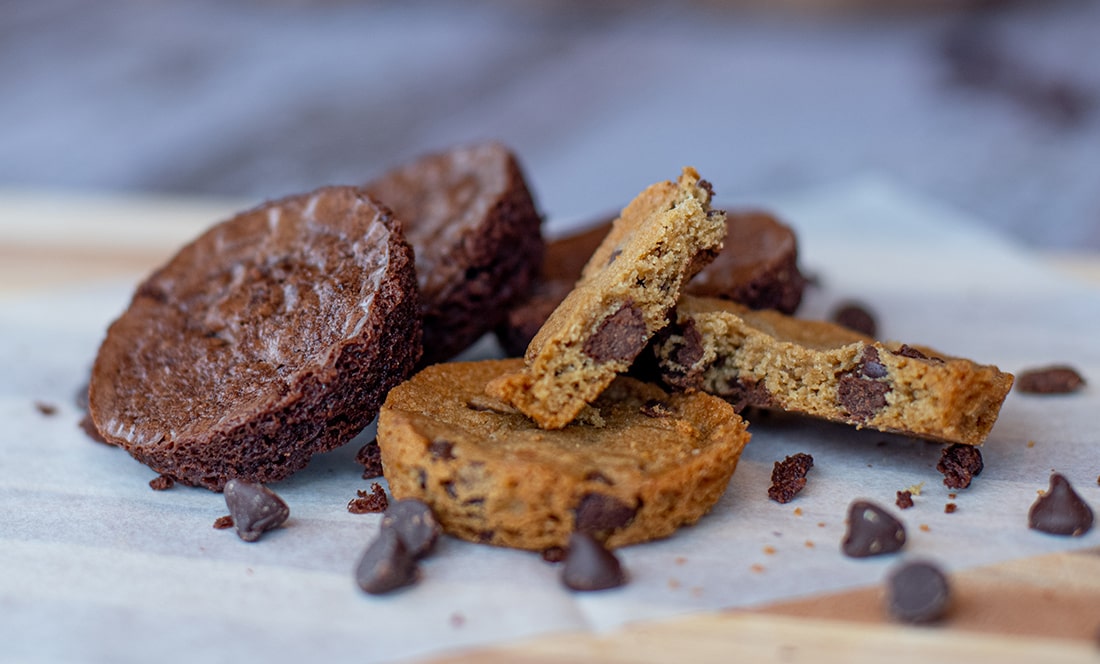 pile of brownies